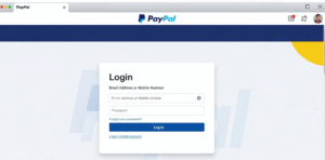 Login Paypal