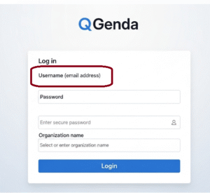 QGenda login