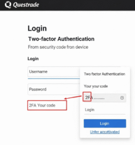 Questrade Login